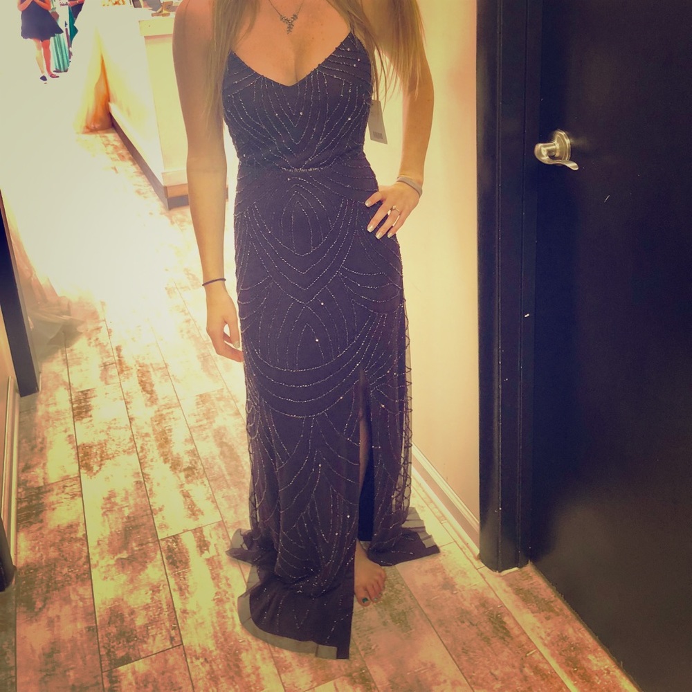 Adrianna Papell Purple Dress